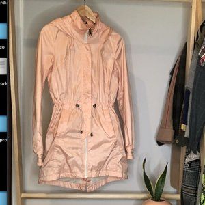 Soia & Kyo Pastel Pink Rain Jacket